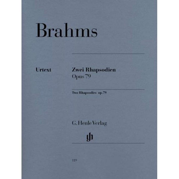 Johannes Brahms: 2 Rhapsodies Op. 79
