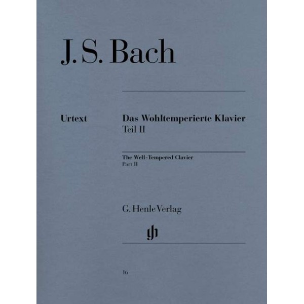 Johann Sebastian Bach: The Well-Tempered Clavier Part 2 BWV 870-893