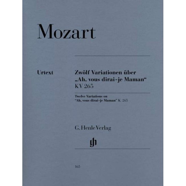Wolfgang Amadeus Mozart: 12 Variations on 'Ah, vous dirai-je Maman'