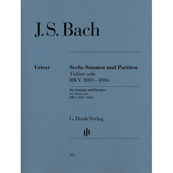 Johann Sebastian Bach: Sonatas and Partitas BWV 1001-1006 for Violin solo