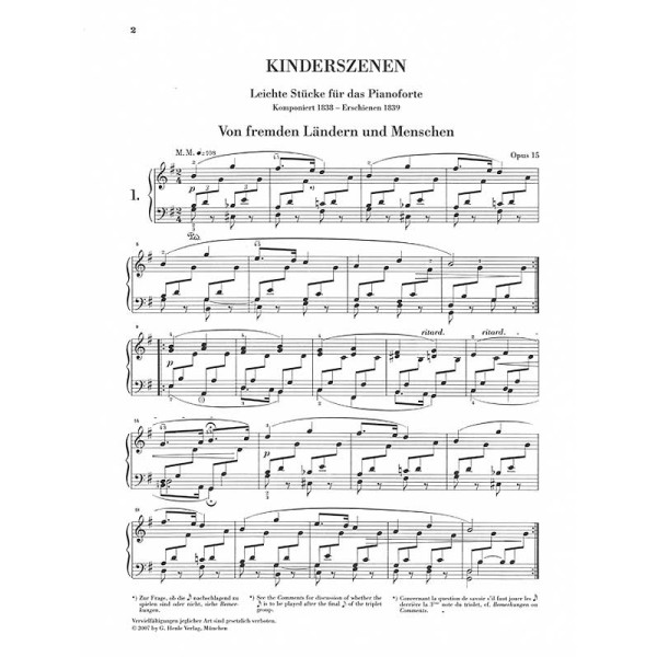 Robert Schumann: Scenes from Childhood Op. 15 - Album for the Young Op. 68