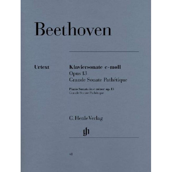 Ludwig van Beethoven: Piano Sonata No. 8 c minor Op. 13 [Grande Sonata Pathétique]
