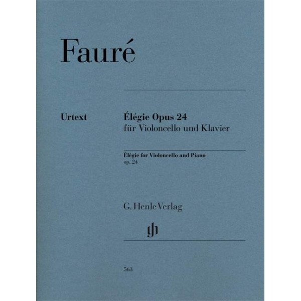 Gabriel Fauré: Élégie Op. 24 for Violoncello and Piano