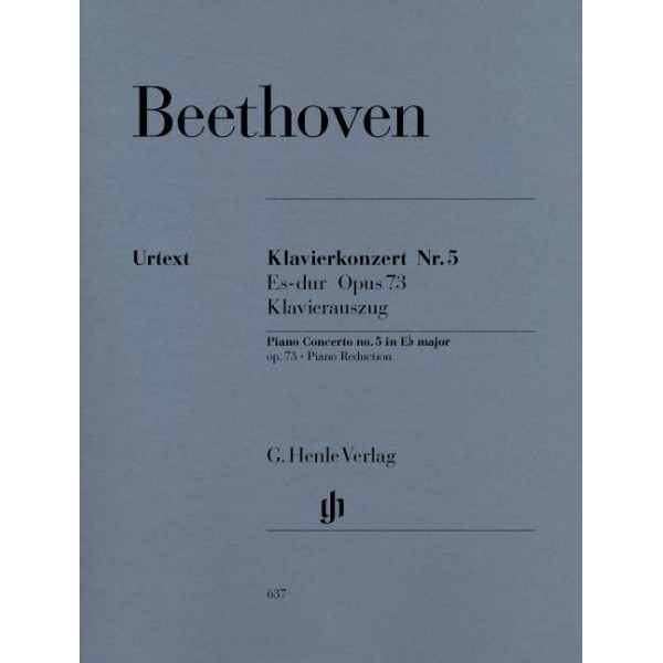 Ludwig van Beethoven: Concerto No. 5 E flat major Op. 73 for Piano and Orchestra