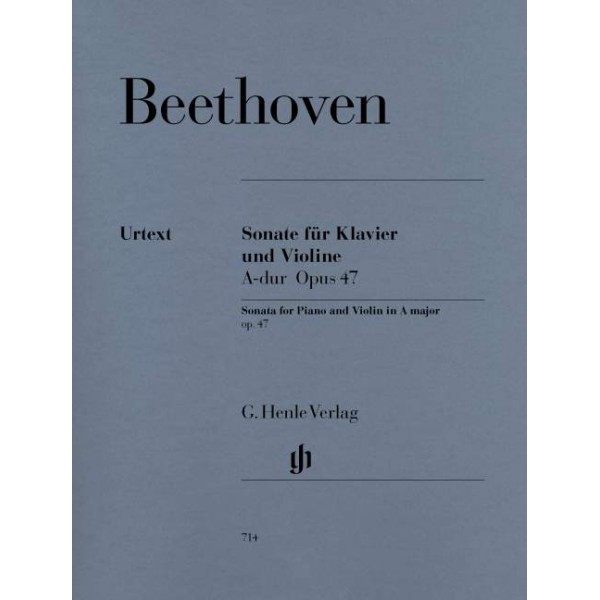 Ludwig van Beethoven: Sonata for Piano and Violin in A major Op. 47