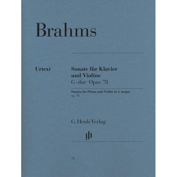 Johannes Brahms: Sonata for Piano and Violin in G major Op. 78
