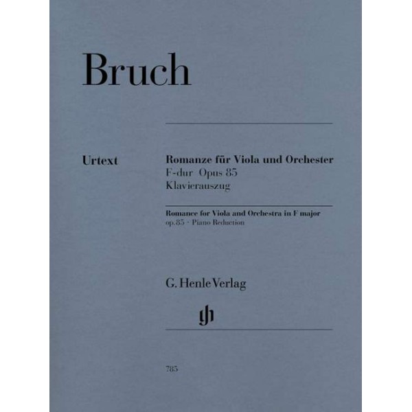 Max Bruch: Romance for Viola and Orchestra in F major op. 85