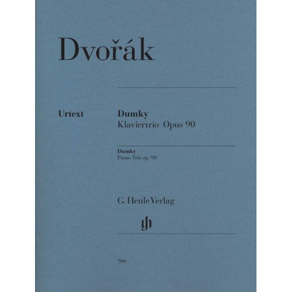 Antonín Dvořák: Dumky Trio for Piano, Violin and Violoncello op. 90
