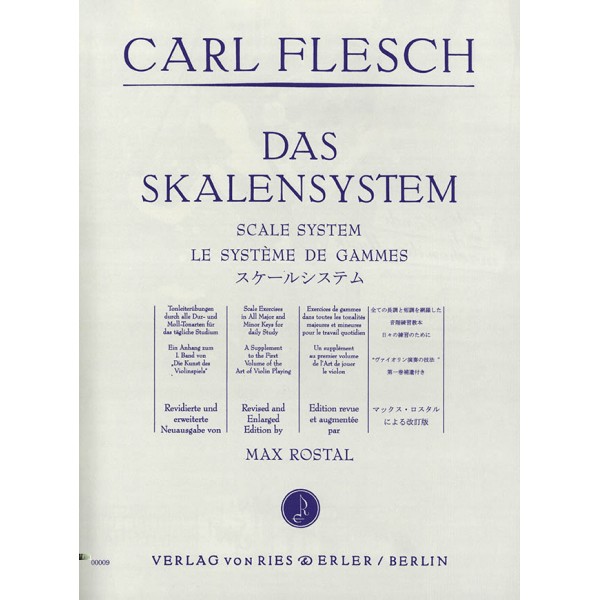 Carl F. Flesch: Das Skalensystem für Violine