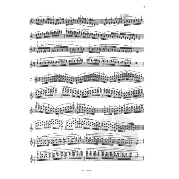 Carl F. Flesch: Das Skalensystem für Violine