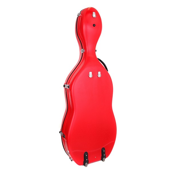 Cello Case Tonareli Fiberglass Red