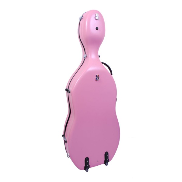 Cello Case Tonareli Fiberglass Pink