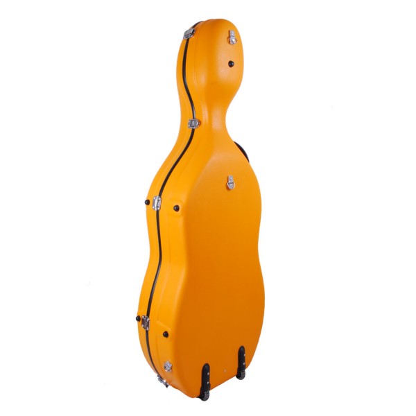 Cello Case Tonareli Fiberglass Orange