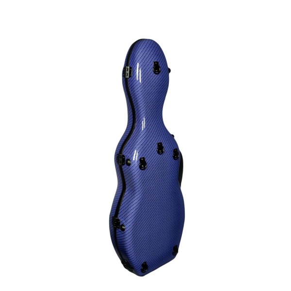 Violin Case Tonareli Shaped Blue Checkered