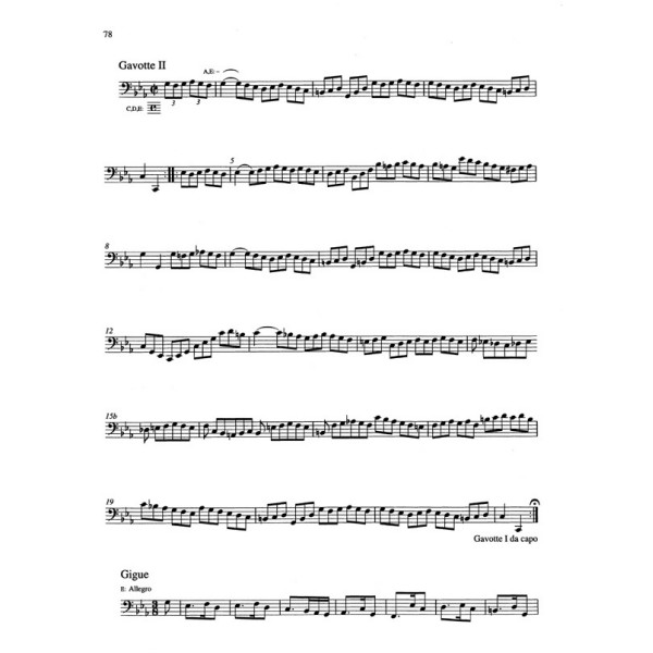 J. S. Bach: 6 Suites a Violoncello Solo senza Basso BWV 1007-1012