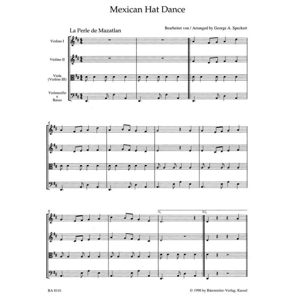Mexican Hat Dance for Strings