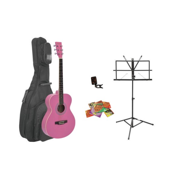 Kitarski SET: western kitara Dimavery AW-303, torba, uglaševalec, dodatne strune in notno stojalo
