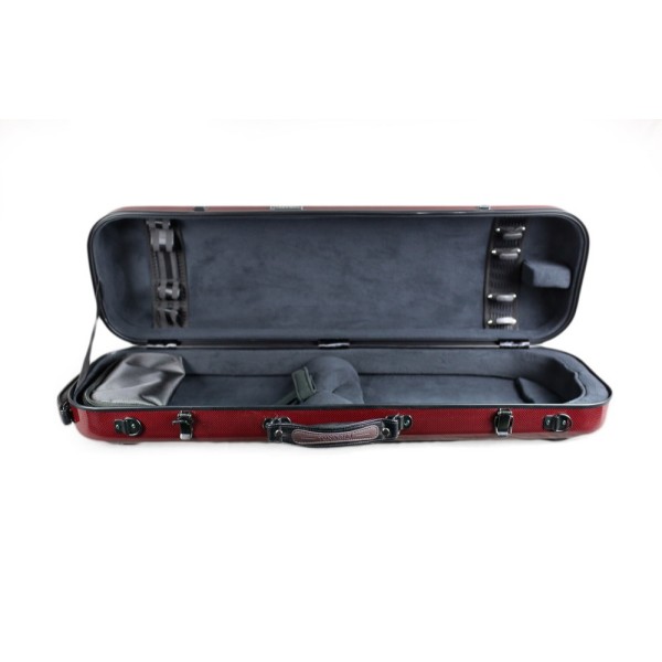 Violin Case Tonareli Red Graphite