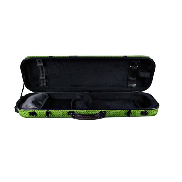 Violin Case Tonareli Green Checkered