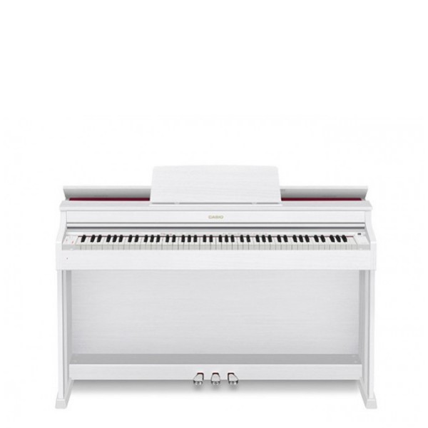 Digitalni pianino Casio AP470WE SET s slušalkami in stolom