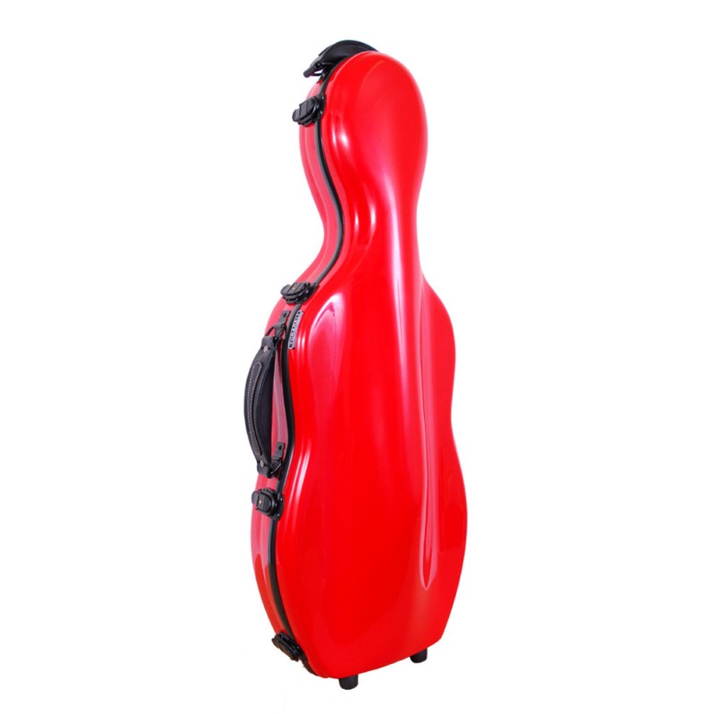 Viola Case Tonareli Shaped Red