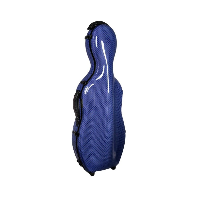 Viola Case Tonareli Shaped Blue Checkered