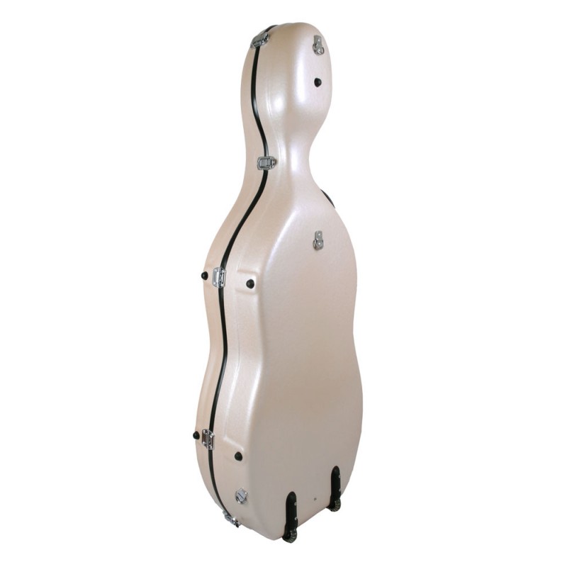 Cello Case Tonareli Fiberglass Pearl