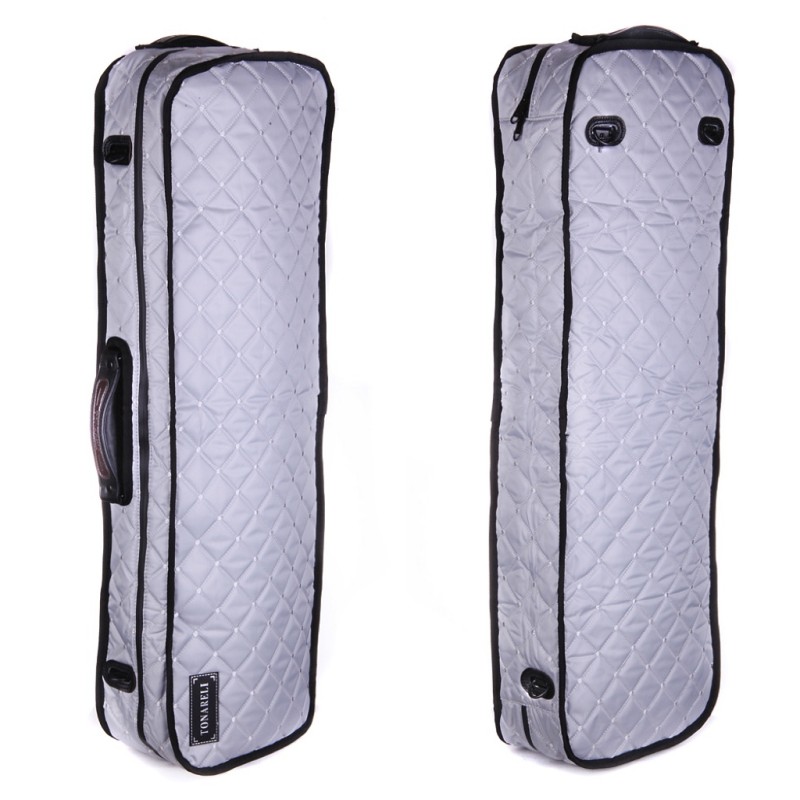 Cover for Violin Oblong Case Tonareli Silver