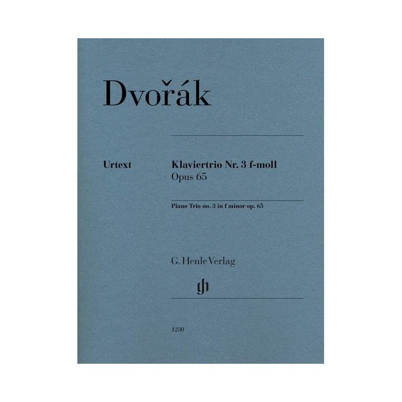 Antonín Dvořák: Piano Trio no.3 in f minor op. 65