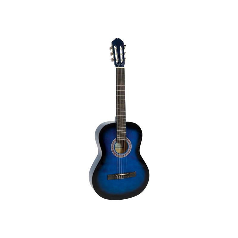 SET Classical Guitar Dimavery AC-303 Blueburst