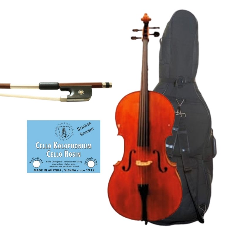 <b>NAJEM:</B> SET Odlično šolsko violončelo Petz Vienna*****