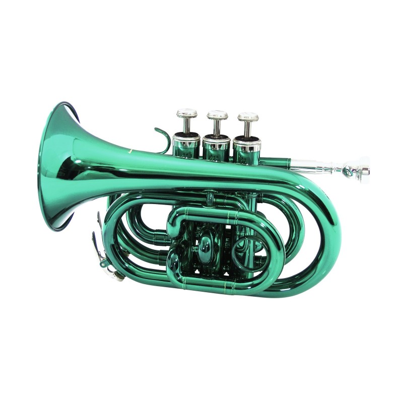Žepna trobenta Dimavery TP-300 Bb zelena