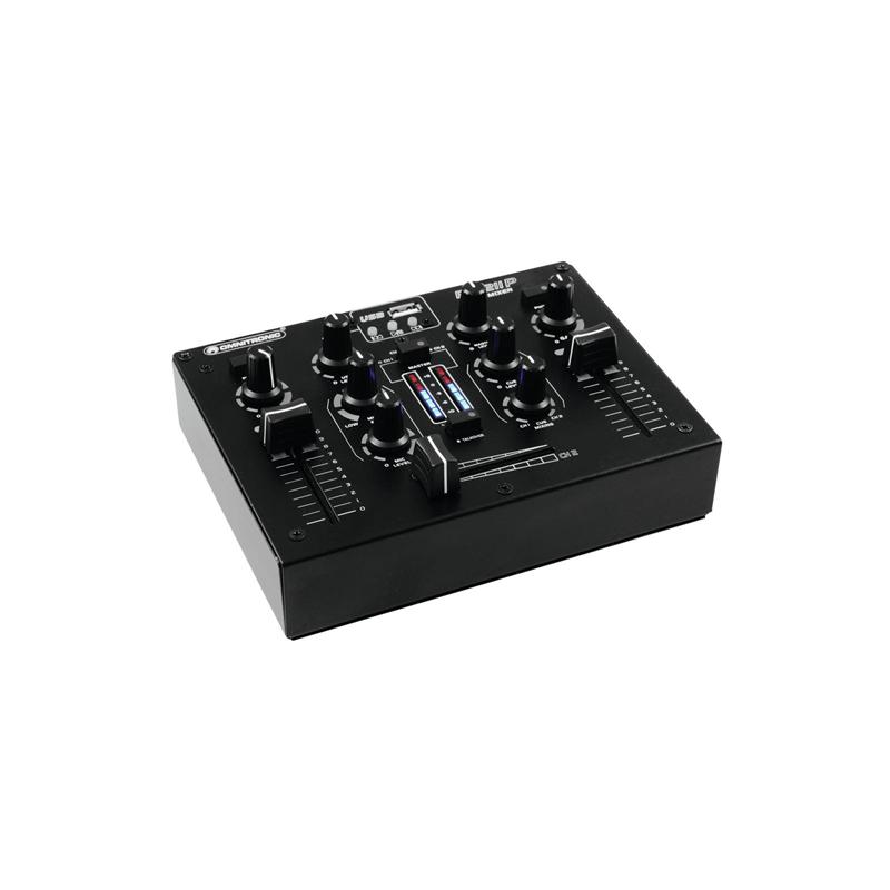 OMNITRONIC PM-211P DJ Mixer with Player