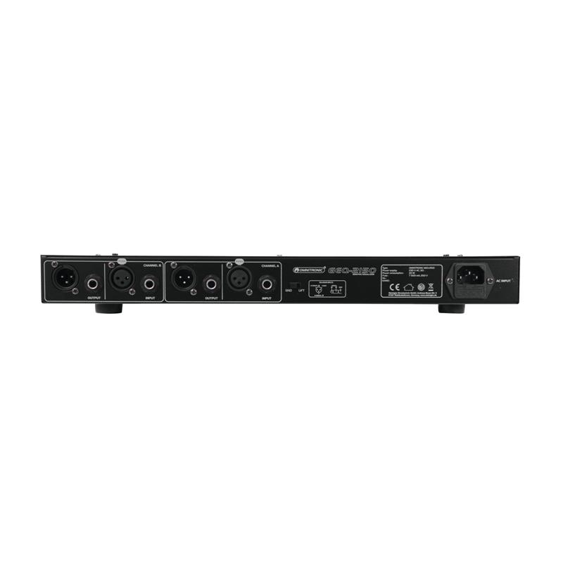 OMNITRONIC GEQ-2150 Equalizer 2x15-Band