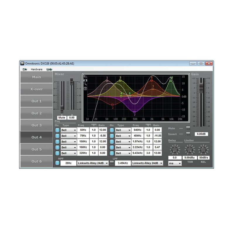 PSSO PRIME System Amplifier DSP