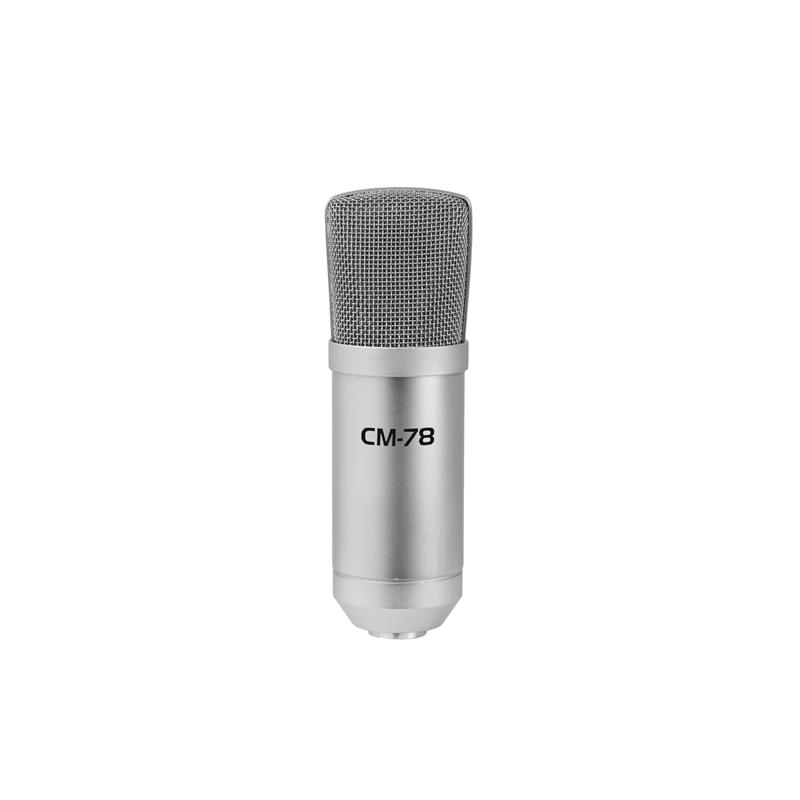 Studijski Mikrofon OMNITRONIC MIC CM-78 Large Diaphragm Condenser