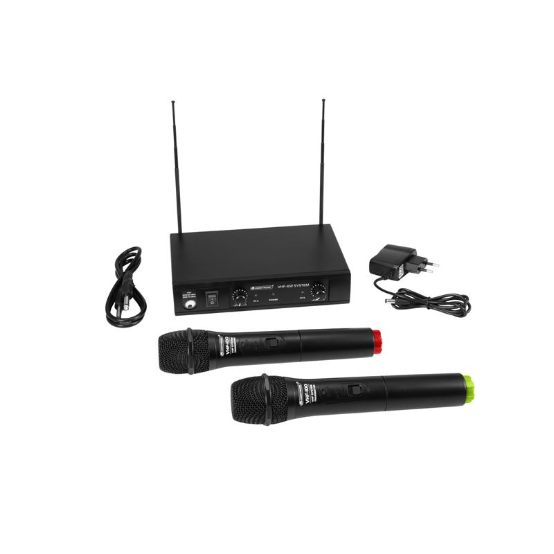 OMNITRONIC VHF-102 Wireless Mic System 215.85/207.55MHz