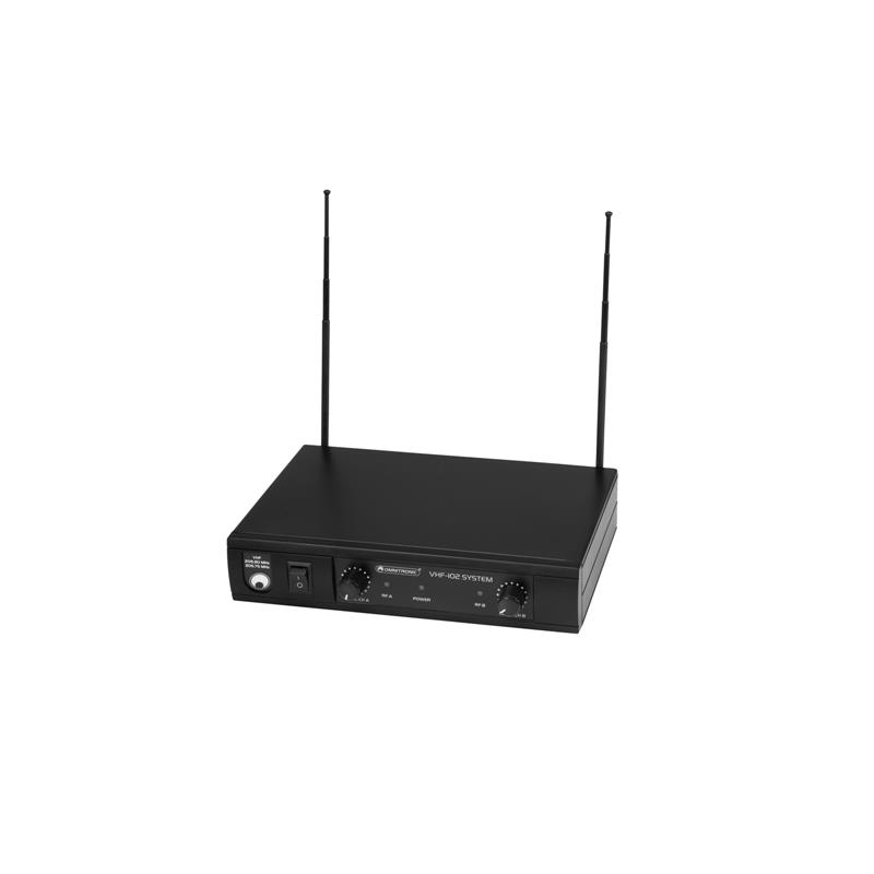 OMNITRONIC VHF-102 Wireless Mic System 214.35/201.60MHz