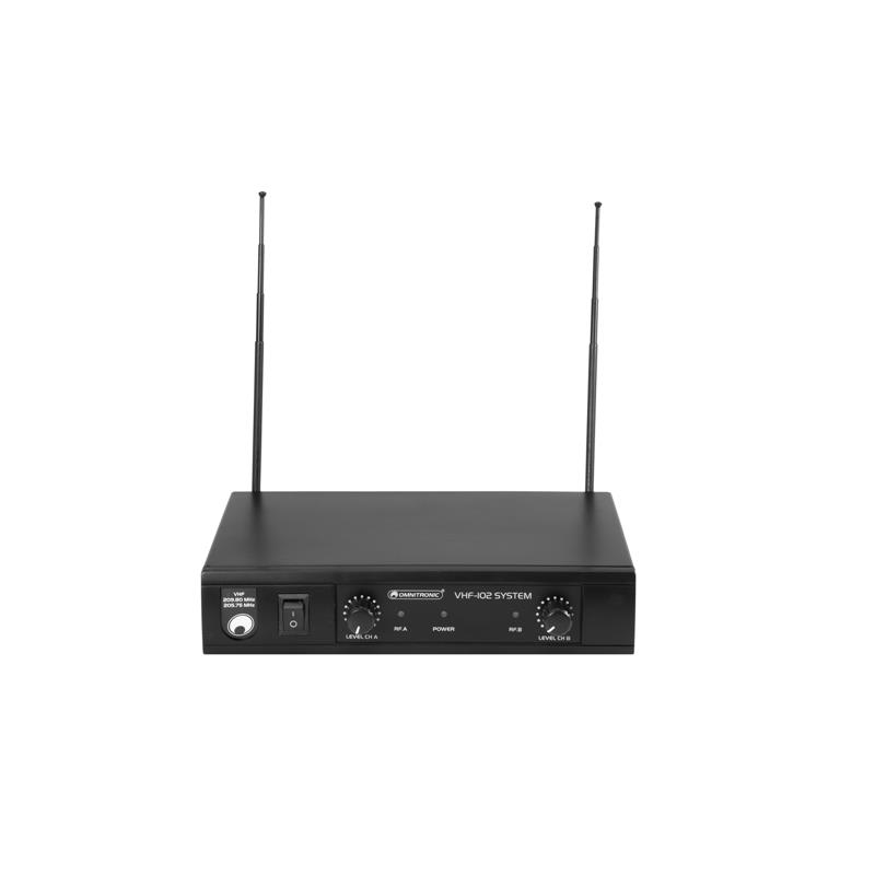 OMNITRONIC VHF-102 Wireless Mic System 214.35/201.60MHz