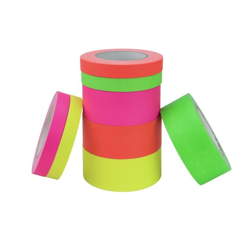 ACCESSORY Gaffa Tape 50mm x 25m neon-orange UV-active