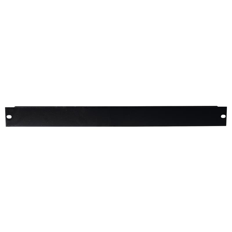 OMNITRONIC Front Panel Z-19U-shaped, steel,black 1U