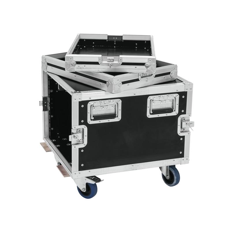 ROADINGER Rack Profi KM 6U 55cm with wheels