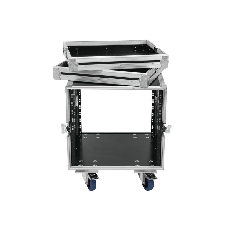 ROADINGER Rack Profi KM 10U 55cm with wheels