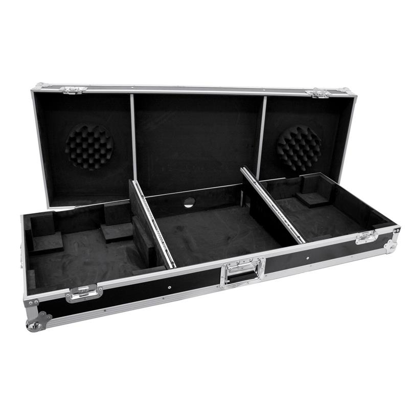 ROADINGER Console Road Pro for 2 Turntables black