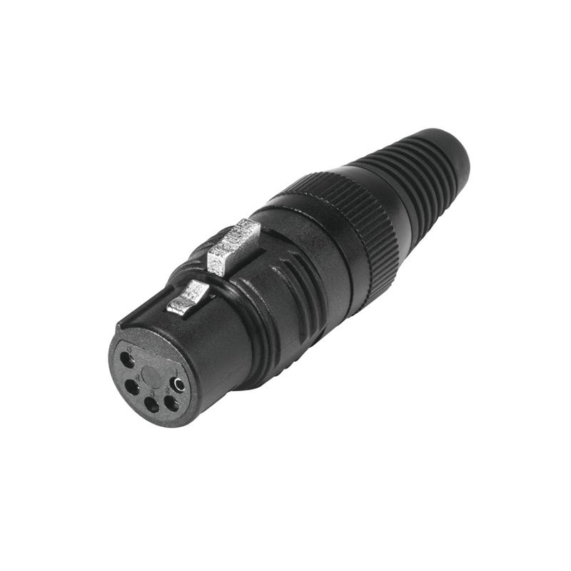 HICON XLR socket 5pin HI-X5CF-G