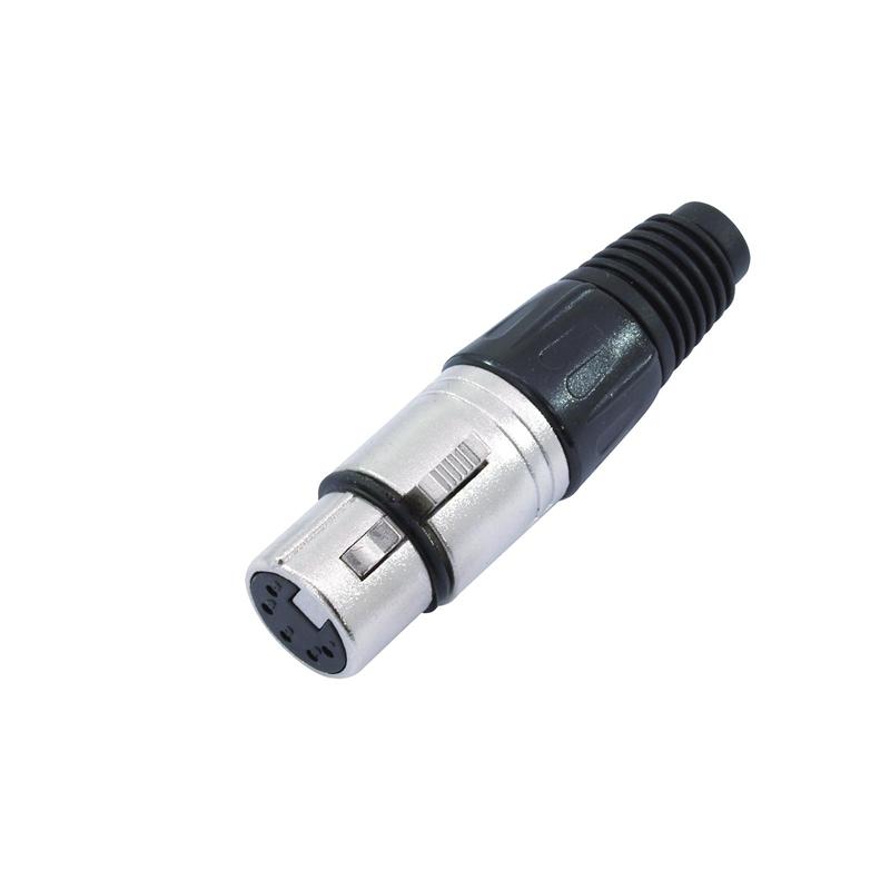 OMNITRONIC XLR socket 5pin bk