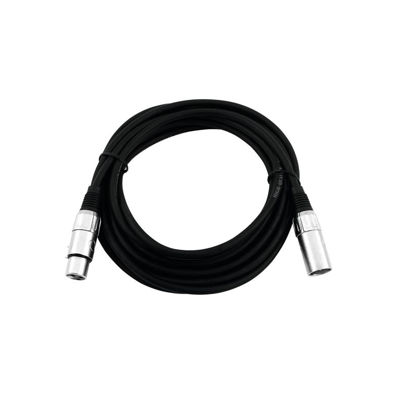 XLR kabel 3pin 5m bk Omnitronic