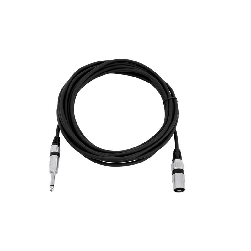 OMNITRONIC Adaptercable XLR(M)/Jack mono 5m bk