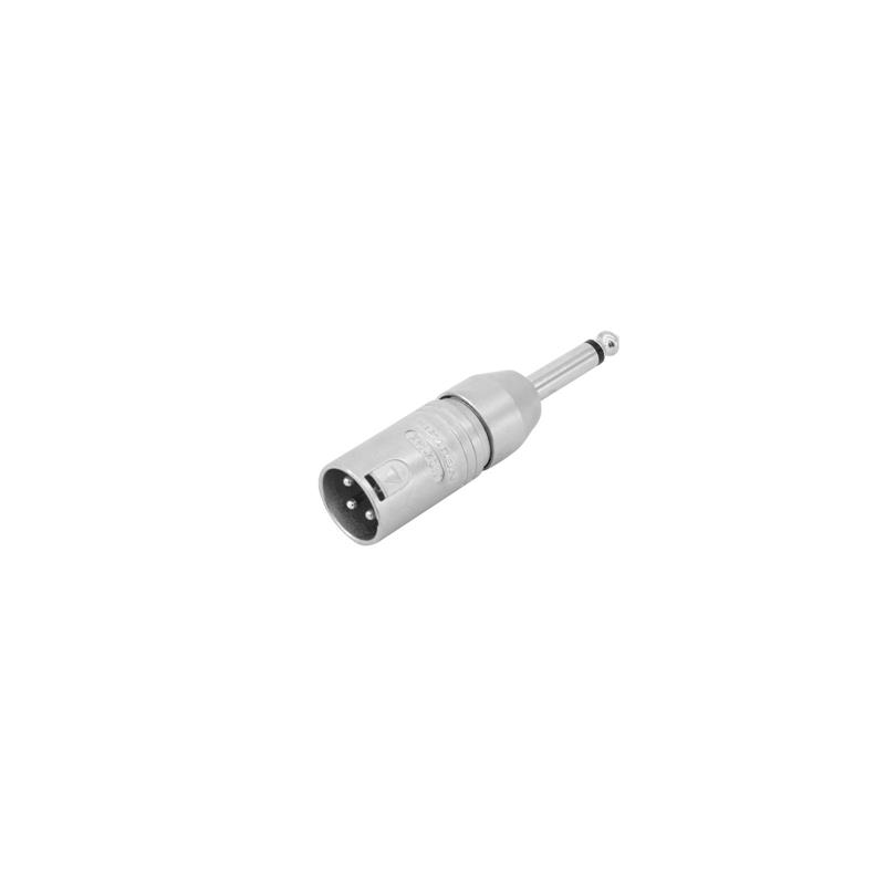 NEUTRIK Adapter XLR(M)/6.35 Jack mono NA2MP