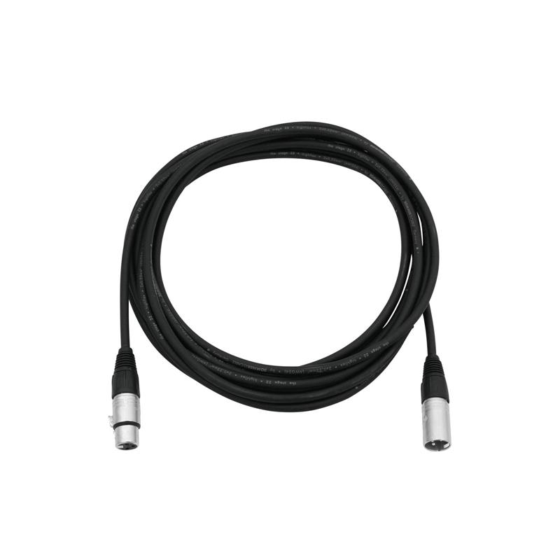 SOMMER CABLE XLR cable 3pin 6m bk Neutrik